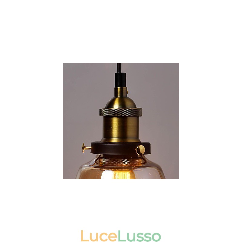 Lampade a sospensione tradizionali classiche vintage retrò country globo