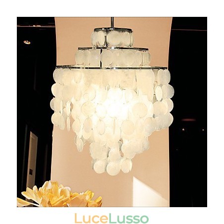 LAMPADA Lampadario a conchiglia minimalista Lampadario Den LAMPADA Lampadario a conchiglia minimalista Lampadario Den