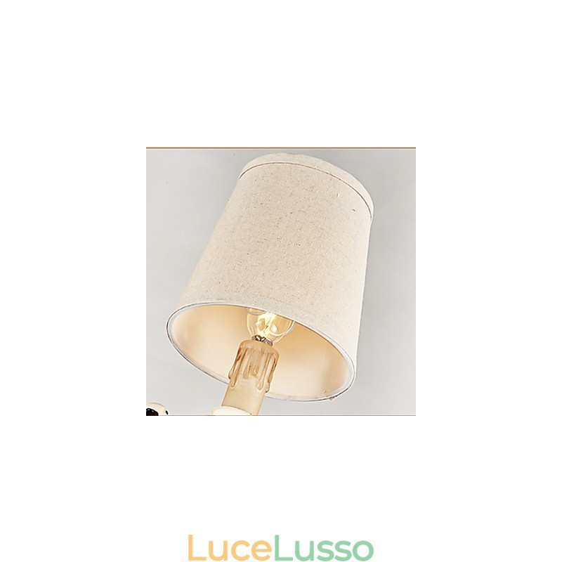 Lampadario a sospensione in resina vintage