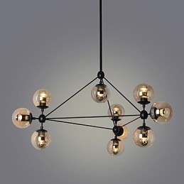 Lampade a sospensione 10 luci semplici moderne artistiche