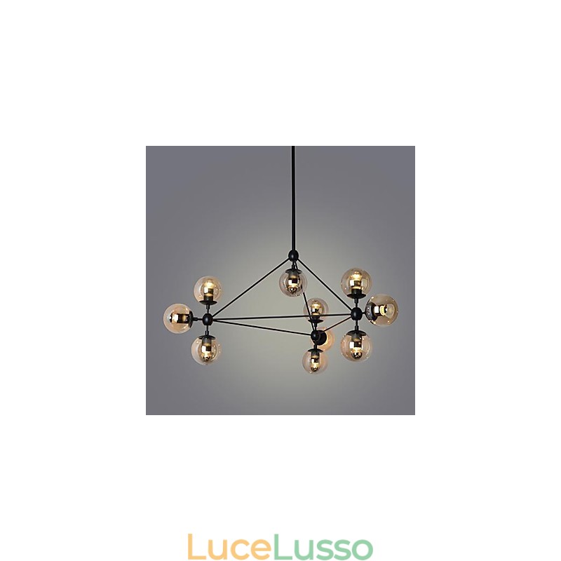 Lampade a sospensione 10 luci semplici moderne artistiche