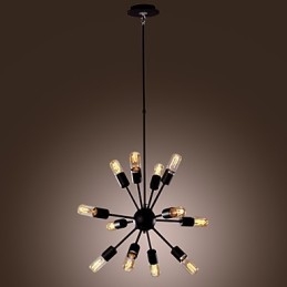 Lampadario in ferro Avant Garde con 12 luci