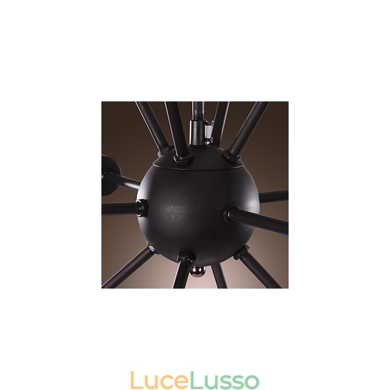 Lampadario in ferro Avant Garde con 12 luci