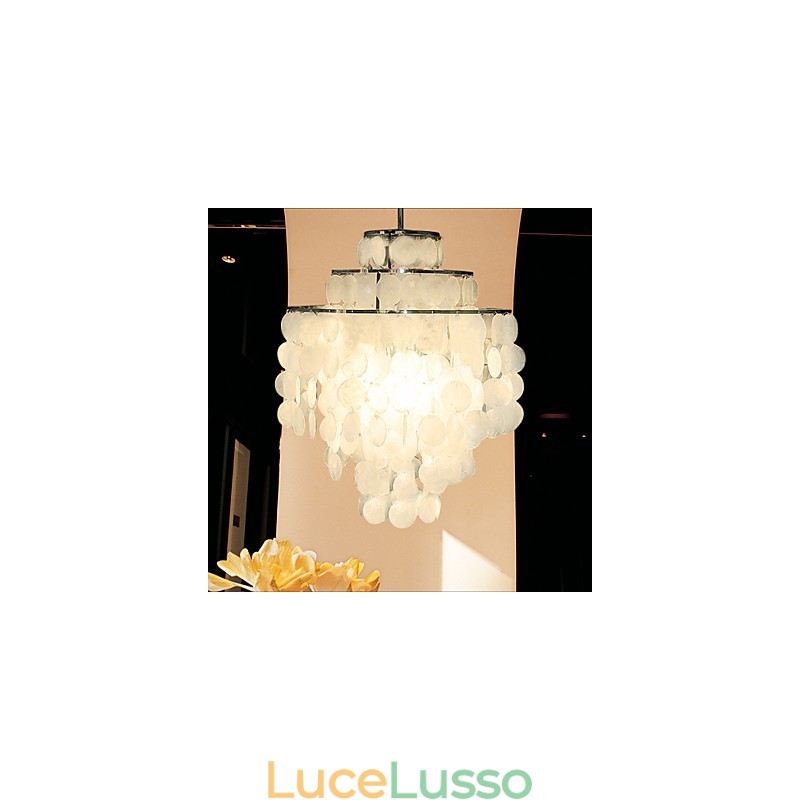 LAMPADA Lampadario a conchiglia minimalista Lampadario Den