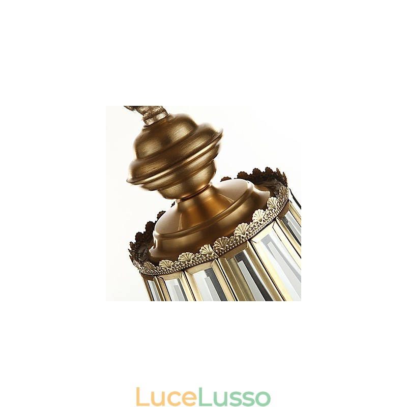 Lampade a sospensione in cristallo Mini stile tradizionale classico metallo