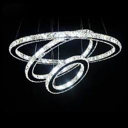 Lampade a sospensione Cristallo Moderno Contemporaneo Metallo