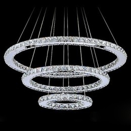 Lampade a sospensione Cristallo Moderno Contemporaneo Metallo