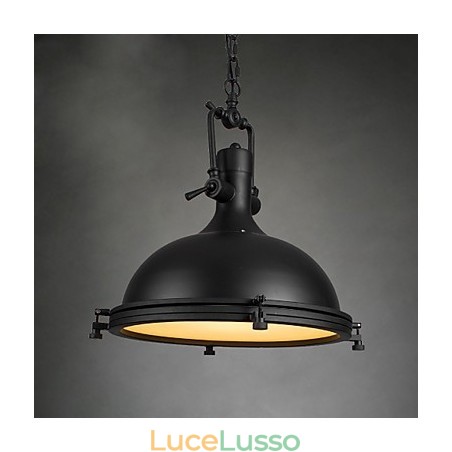 Lampada a sospensione singola industriale Decora stile loft Lampada a goccia in metallo vintage Lampada a sospensione singola industriale Decora stile loft Lampada a goccia in metallo vintage