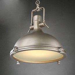 Lampada a sospensione singola industriale Decora stile loft Lampada a goccia in metallo vintage