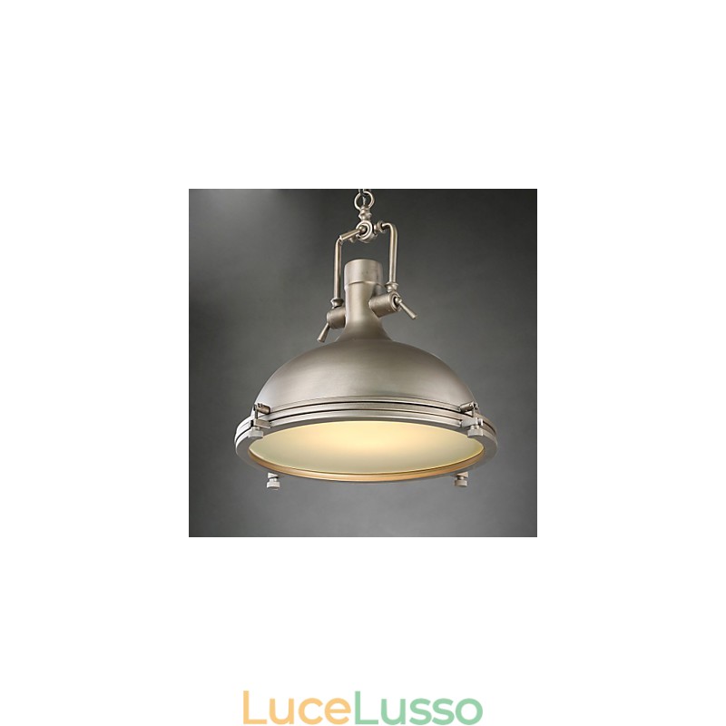 Lampada a sospensione singola industriale Decora stile loft Lampada a goccia in metallo vintage