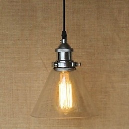 Lampada a sospensione tradizionale classica vintage retrò country globe