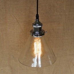 Lampada a sospensione tradizionale classica vintage retrò country globe