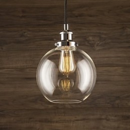Lampada a sospensione tradizionale classica vintage retrò country globe