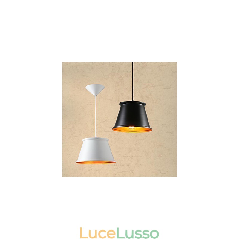 Classico rustico Lodge Vintage Mini Style dipinto lampada a sospensione in metallo