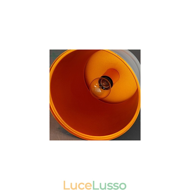 Classico rustico Lodge Vintage Mini Style dipinto lampada a sospensione in metallo