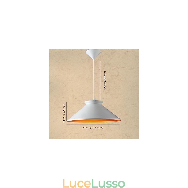 Tradizionale Vintage Retro Mini Style Dipinto Lampadario in Metallo