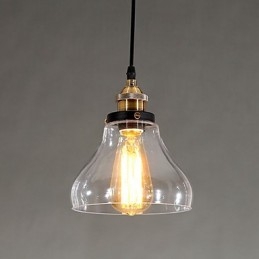 Lampada a sospensione tradizionale classica vintage retrò country globe