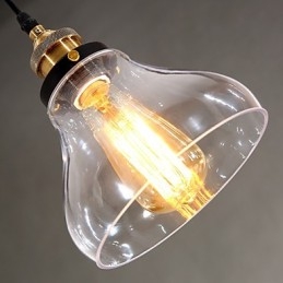 Lampada a sospensione tradizionale classica vintage retrò country globe