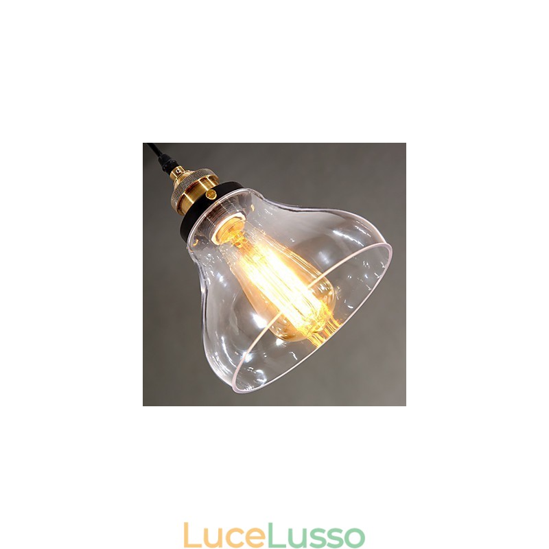 Lampada a sospensione tradizionale classica vintage retrò country globe