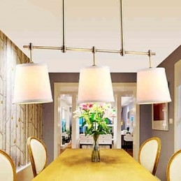 Lampade a sospensione in cristallo Mini stile tradizionale classico metallo