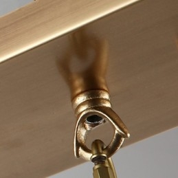 Lampade a sospensione in cristallo Mini stile tradizionale classico metallo