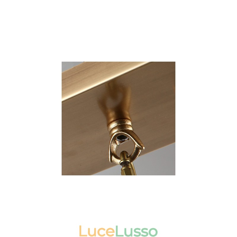 Lampade a sospensione in cristallo Mini stile tradizionale classico metallo