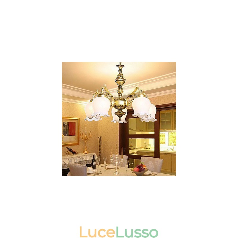 Lampada retrò Jane Ferro Illuminazione mediterranea 5