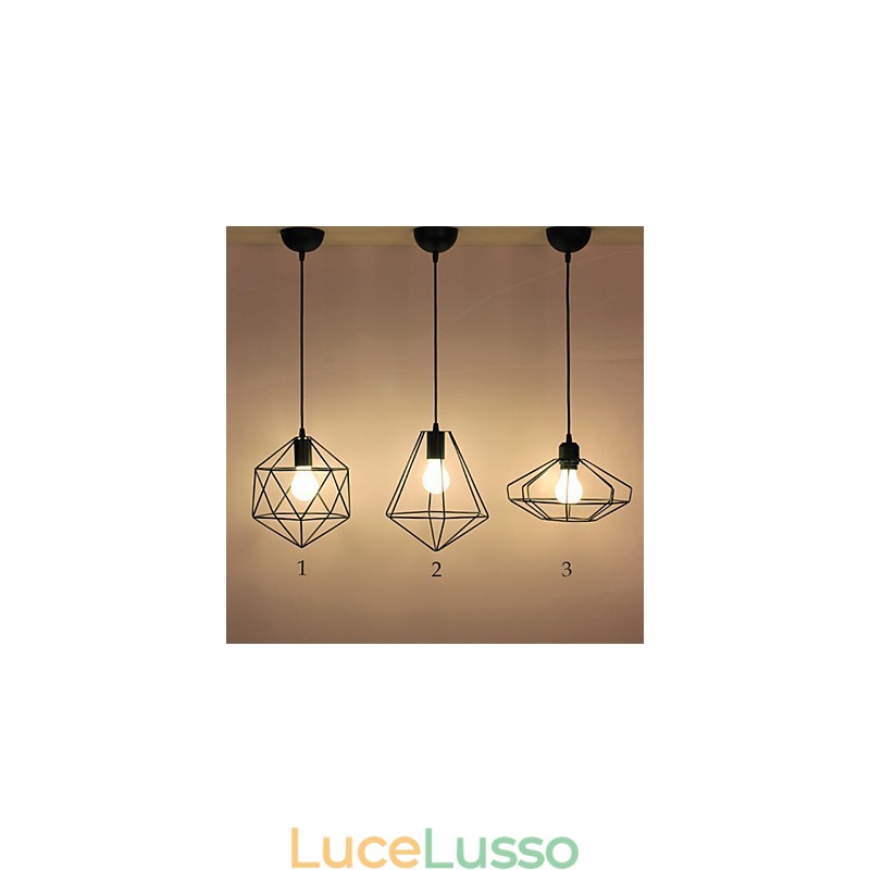 Lampada a sospensione in metallo Country Designers