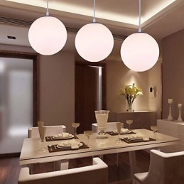 Lampada a sospensione in vetro contemporaneo a 1 luce
