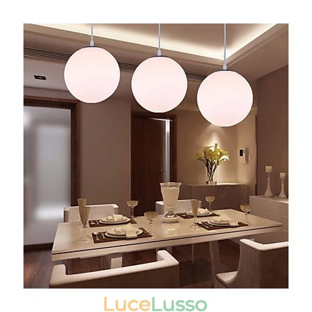 Lampada a sospensione in vetro contemporaneo a 1 luce Lampada a sospensione in vetro contemporaneo a 1 luce