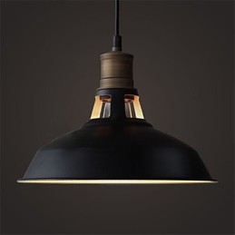 Lampada a sospensione industriale vintage in metallo mini 1 luce multicolore opzionale