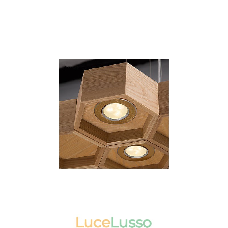 Lampade a sospensione Country Wood Bamboo