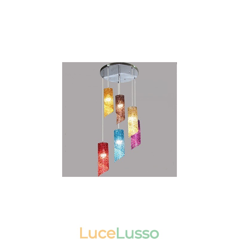 Testa Cilindrica Rotonda lunga Alluminio Cilindro Lampade creative