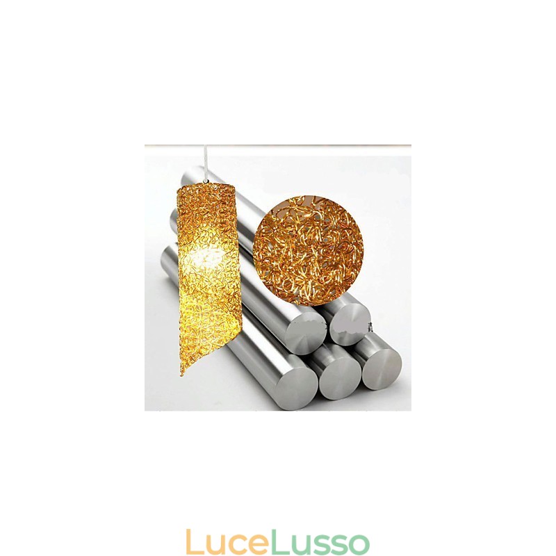 Testa Cilindrica Rotonda lunga Alluminio Cilindro Lampade creative