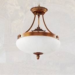 Lampadario in marmo europeo, luci in rame