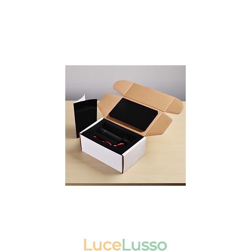 1 Mini lampada a sospensione anodizzata nera con alluminio