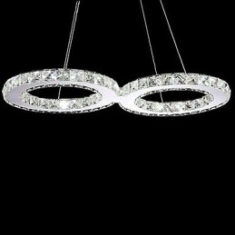 Lampadari a sospensione 2 luci moderni semplici artistici