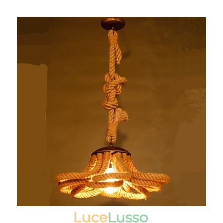 Lampada a corda pastorale americana Retro Lampada a corda pastorale americana Retro