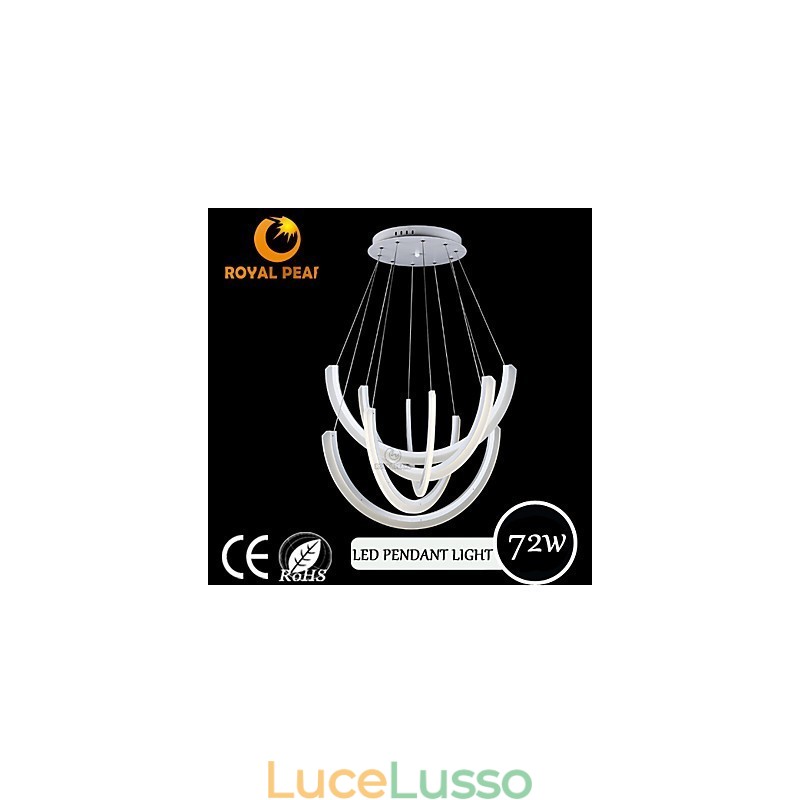 Lampada a sospensione lineare moderna decorativa industriale