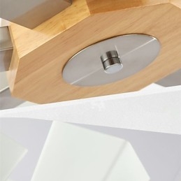 Lampade a sospensione Country Wood Bamboo