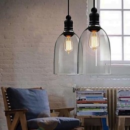 Lampada a sospensione tradizionale classica vintage retrò country