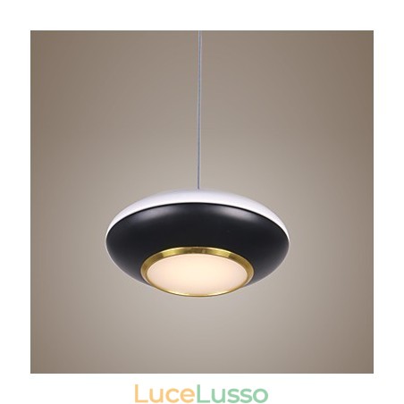 Lampada a sospensione di alta qualità con design moderno a forma di disco volante da 9 W per bar Lampada a sospensione di alta qualità con design moderno a forma di disco volante da 9 W per bar