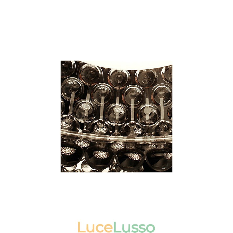 Lampada a sospensione con perline con 1 luce