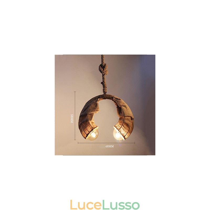 Lampade a sospensione tradizionali classiche retrò in metallo