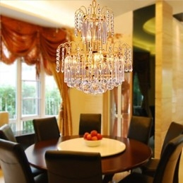 Lampadario di cristallo di lusso con 7 luci