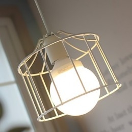 Lampada a sospensione in metallo Country da 1 luce