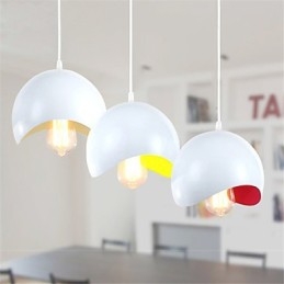 Lampada a sospensione moderna e contemporanea in stile mini dipinto