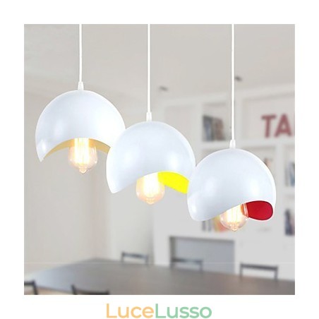 Lampada a sospensione moderna e contemporanea in stile mini dipinto Lampada a sospensione moderna e contemporanea in stile mini dipinto
