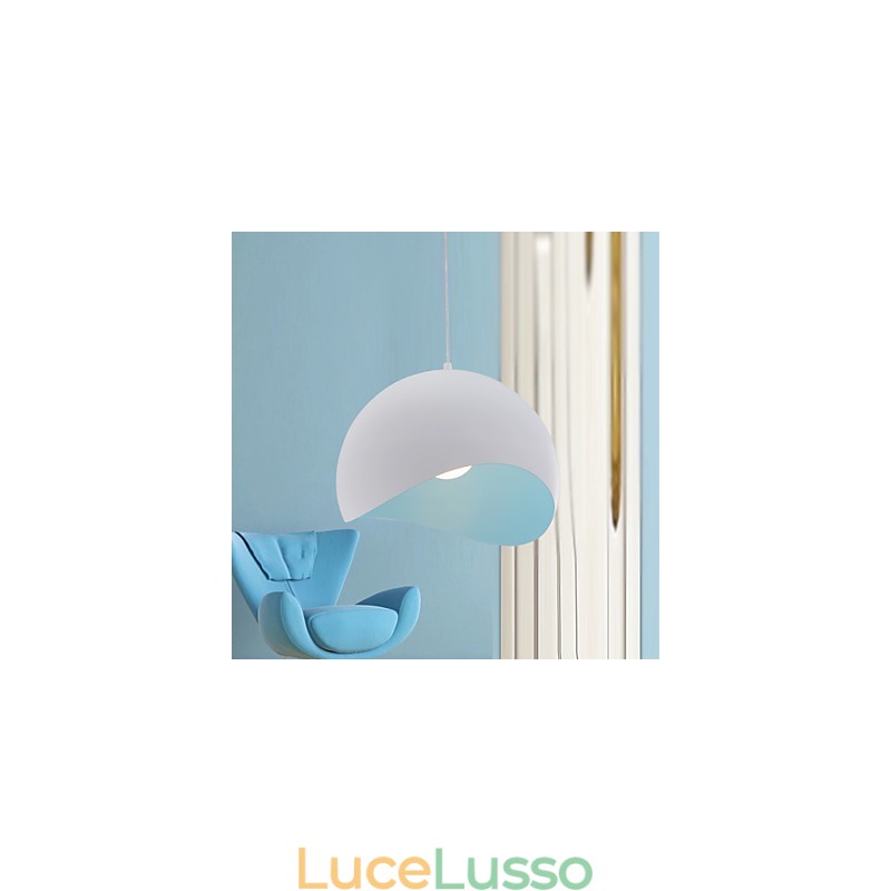 Lampada a sospensione moderna e contemporanea in stile mini dipinto