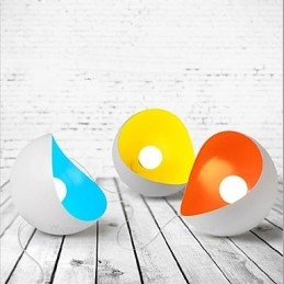 Lampada a sospensione moderna e contemporanea in stile mini dipinto